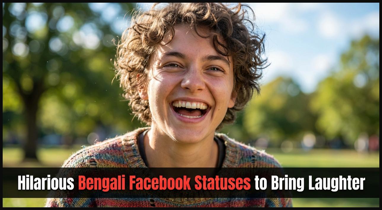 A person laughing heartily and genuinely, radiating joy and humor, suitable for funny social media captions.