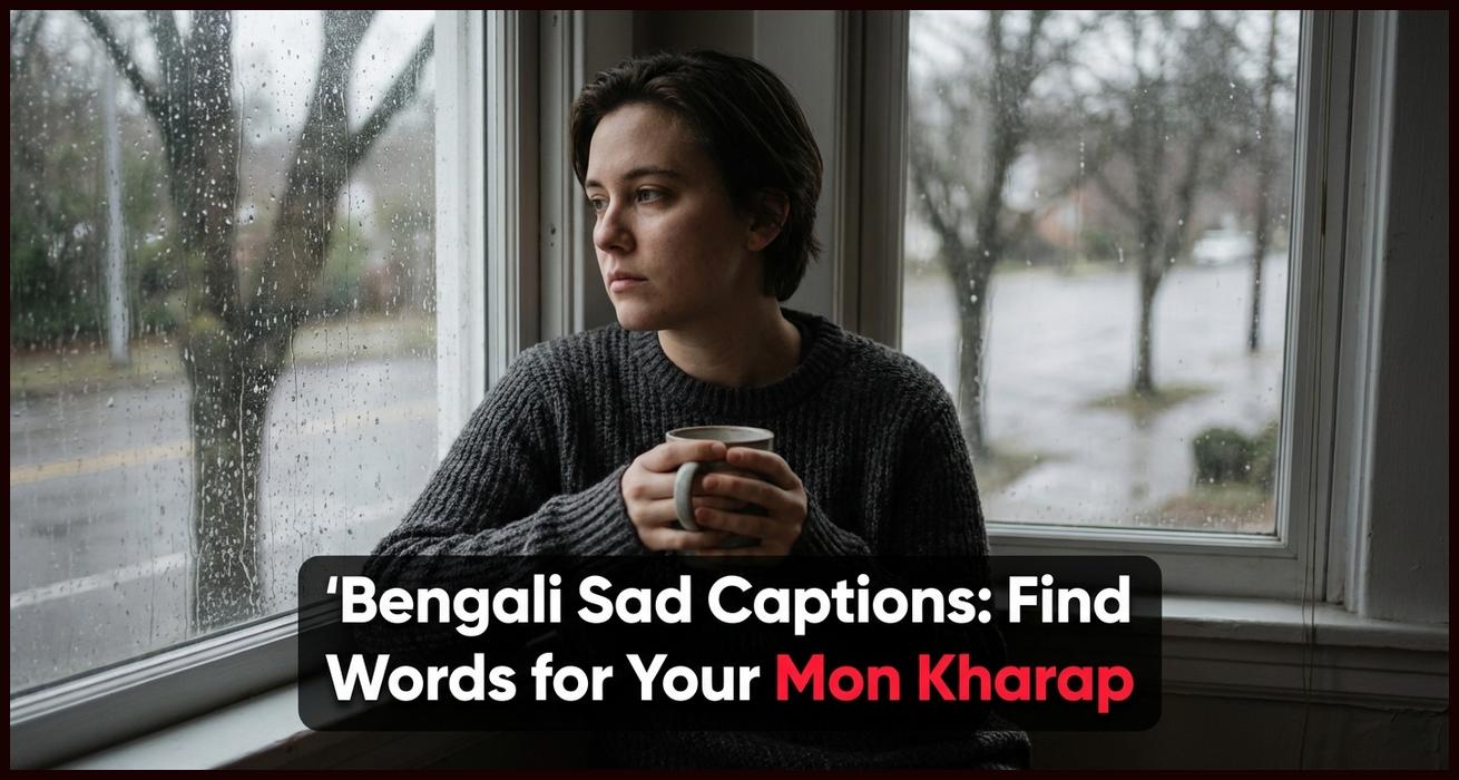 Read more about the article সোম খরাপ স্ট্যাটাস | Mon Kharap Status | Mon Kharap Bangla Caption