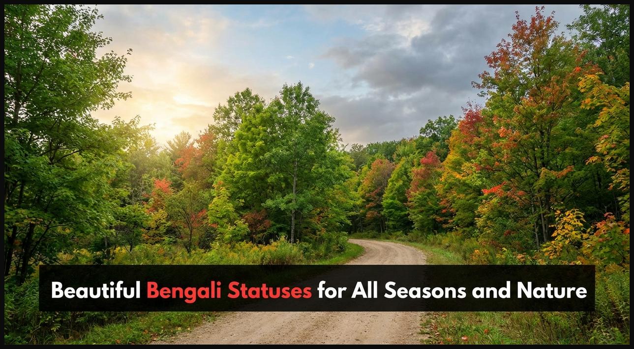 A vibrant natural landscape with elements of changing seasons, representing the beauty and transition throughout the year.