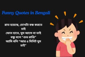 Funny Good Night Quotes In Bengali (1)