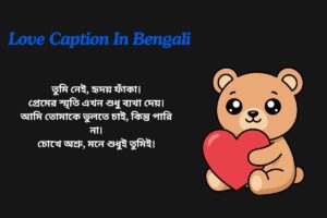 Sad Love Caption In Bengali