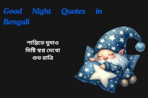 Short Good Night Quotes In Bengali